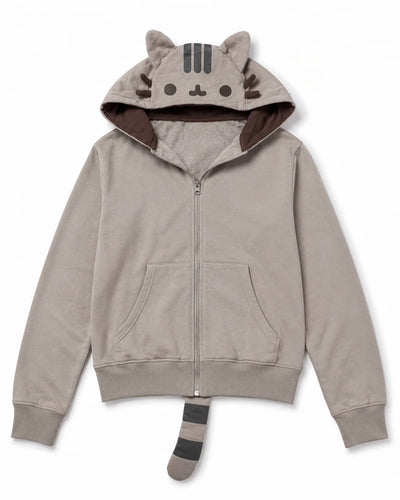 Vintage Kitty Zip-Up