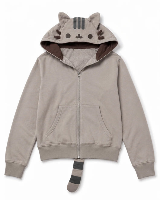 Vintage Kitty Zip-Up