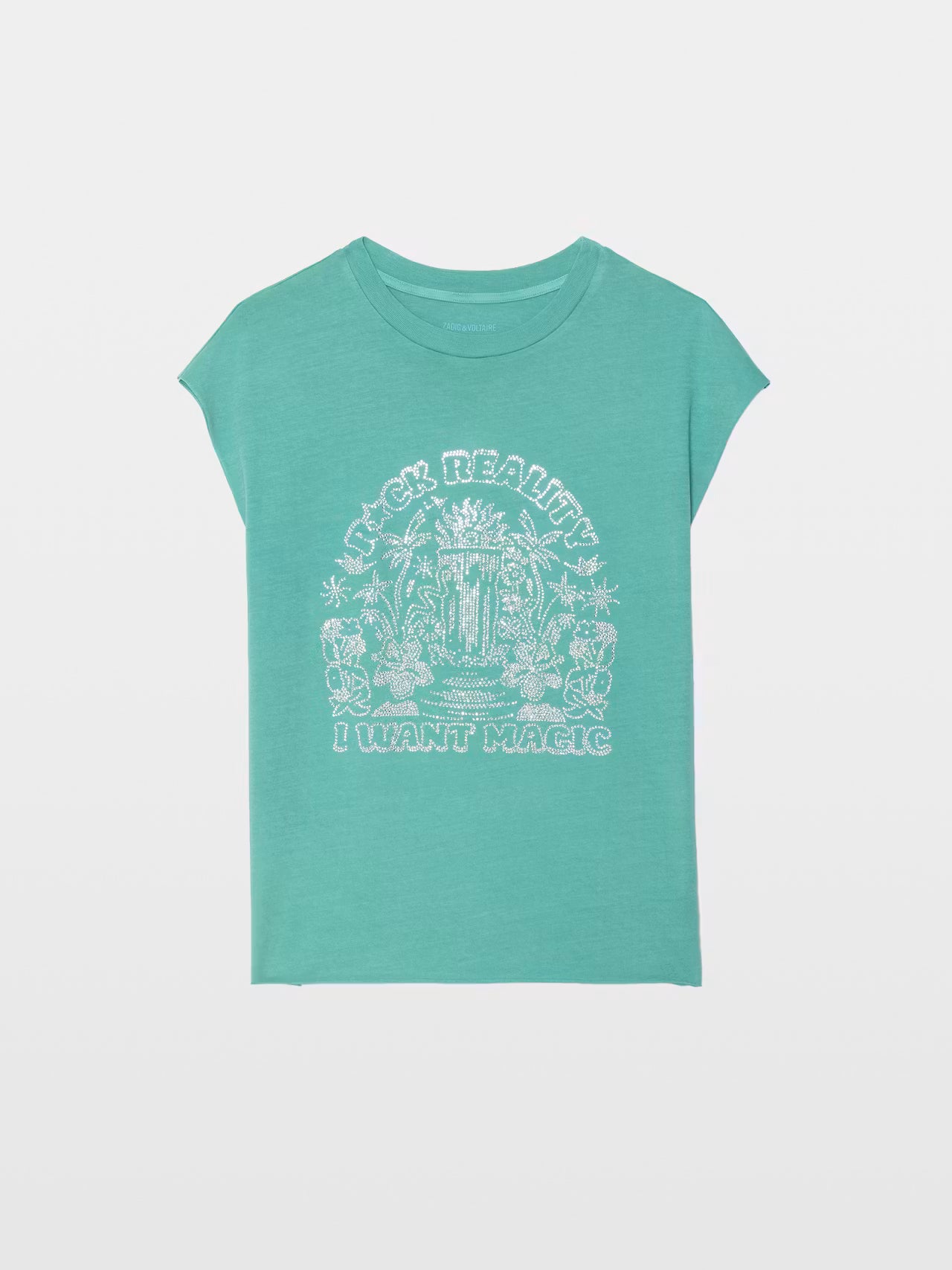 Sleeveless Rhinestone Tank