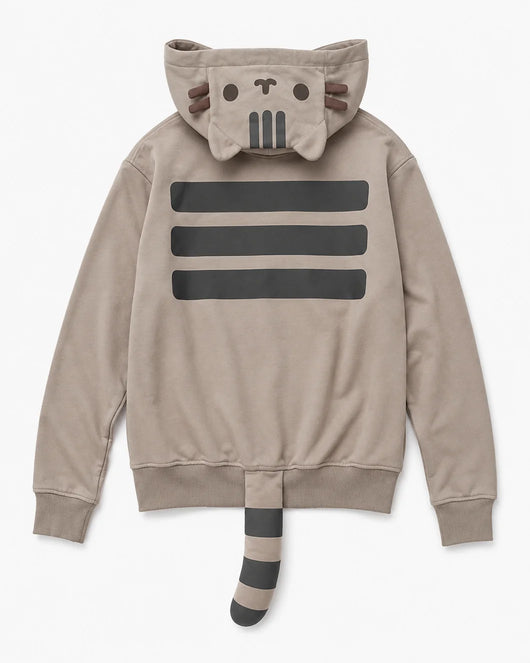 Vintage Kitty Zip-Up